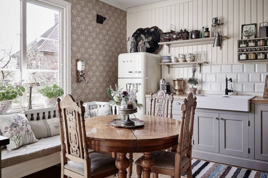 Сканди стиль Винтаж