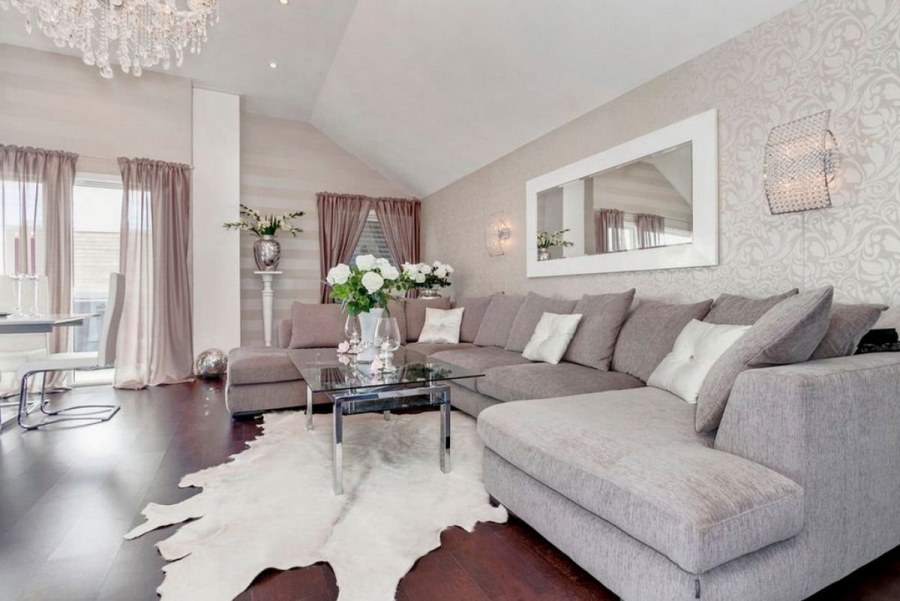 Сочетание оливкового цвета в интерьере