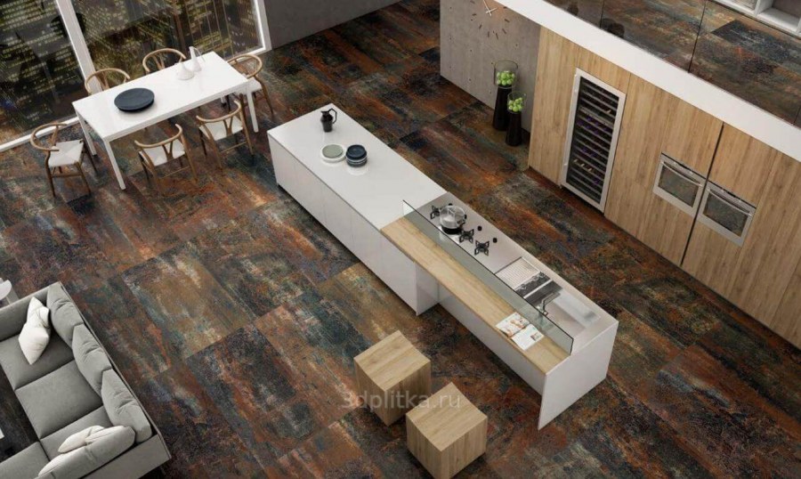 Плитка Apavisa Cast Iron Black