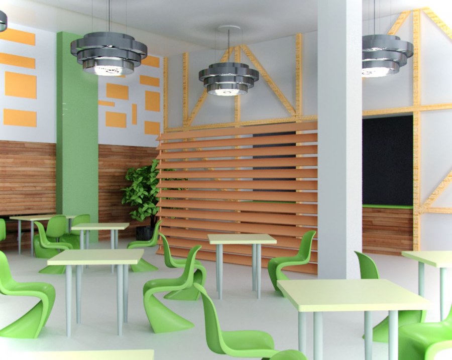 Wood Interior Sea Green