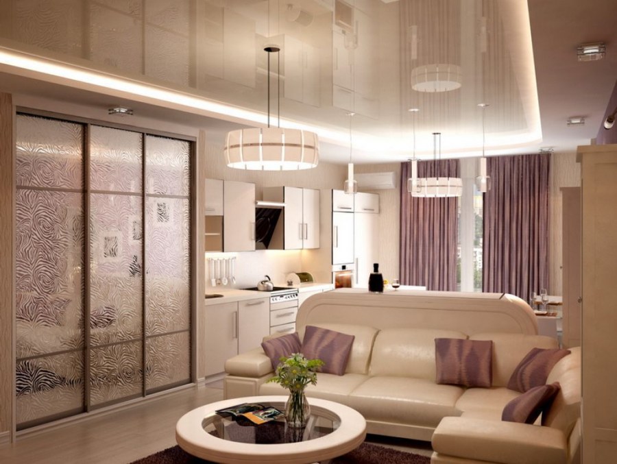 Красивый интерьер двухкомнатной квартиры