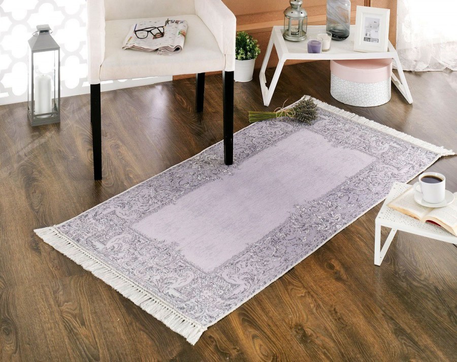 Коврик для ванной Карна с бахромой