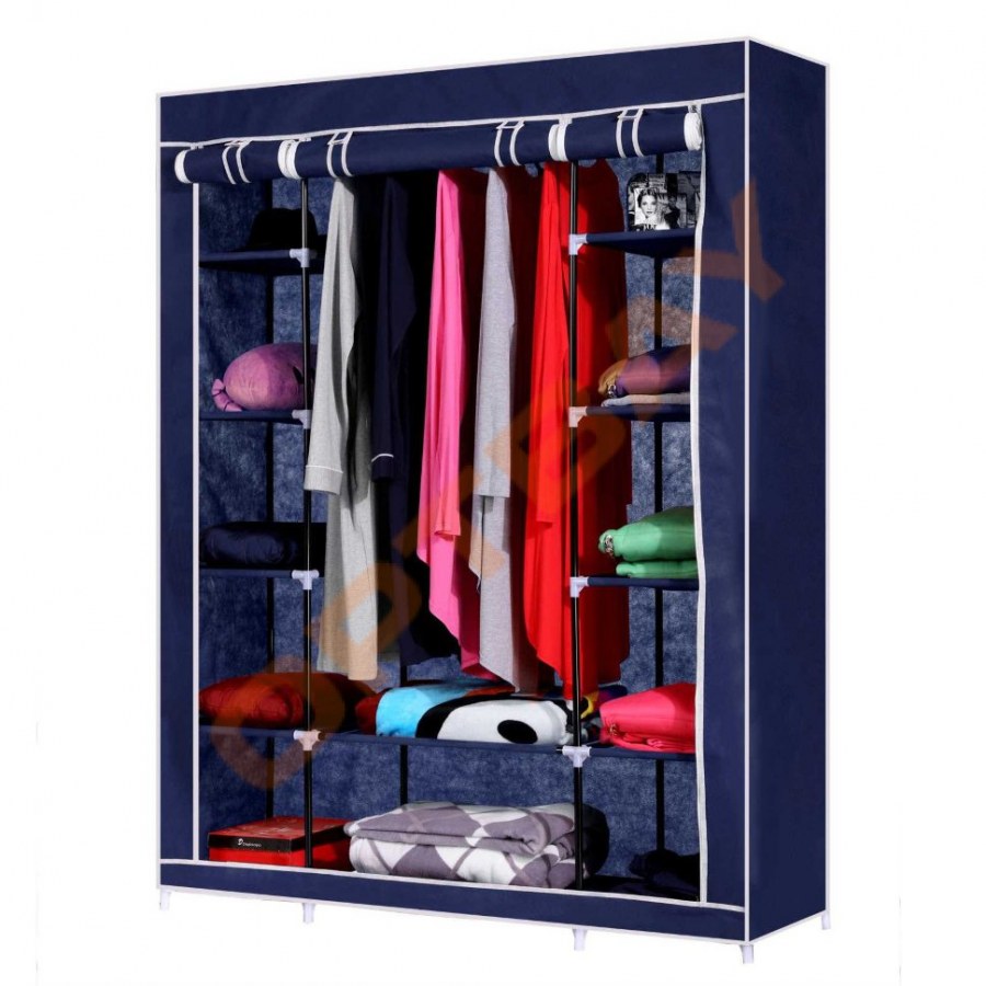 Складной каркасный тканевый шкаф Storage Wardrobe