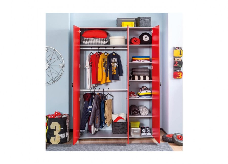 Шкаф трехдверный Racecup Cilek