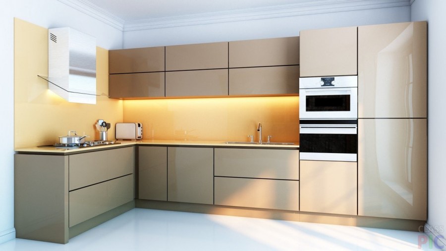 Современные кухни угловые