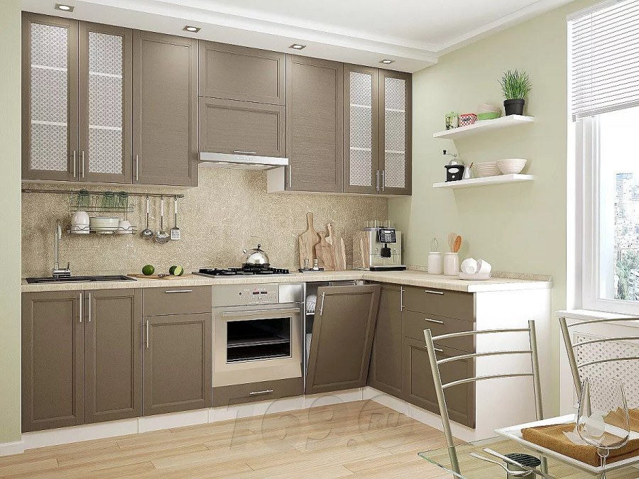 Кухня Сканди Cappuccino Wood