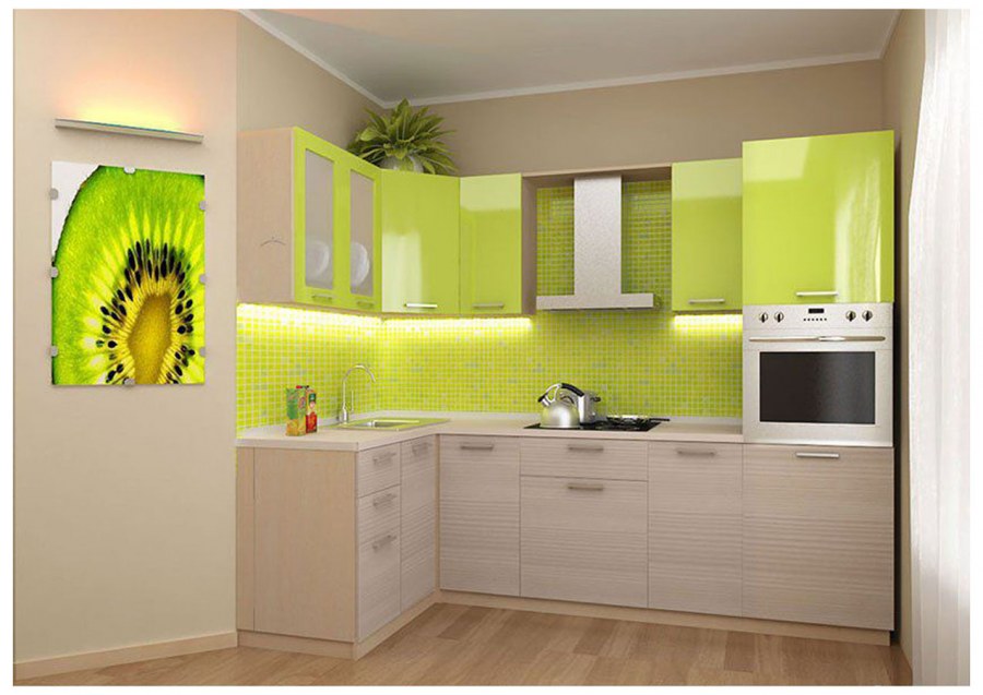 Кухня Леруа Аша зеленый