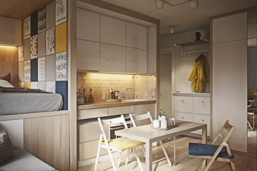 Кухня в стиле эколофт