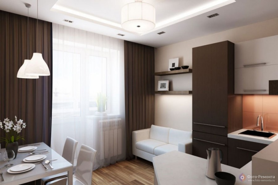 Маленькая квартирка студия