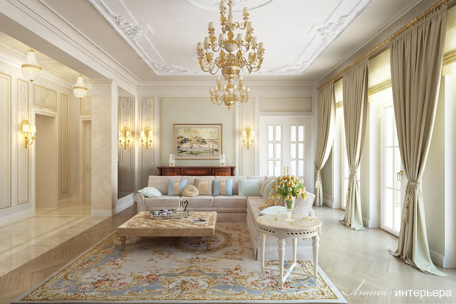 Классические интерьеры Экстра класса