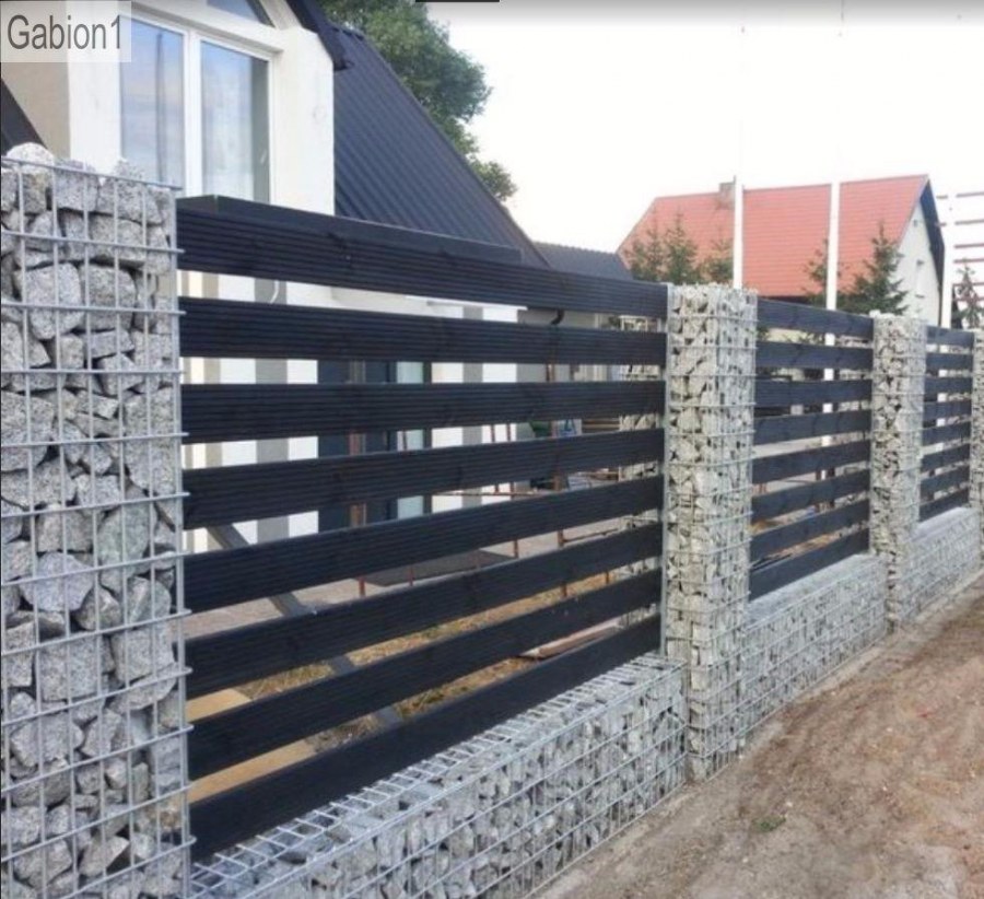 Габионы забор