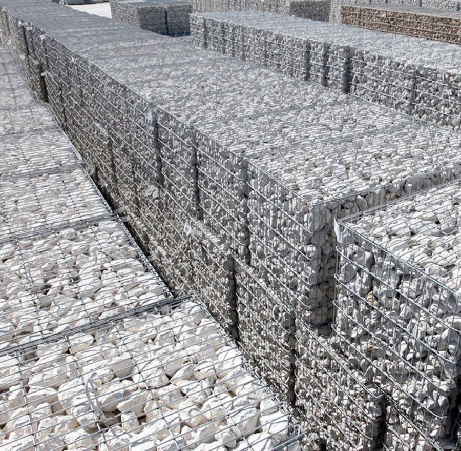 Матрацно-тюфячный габион