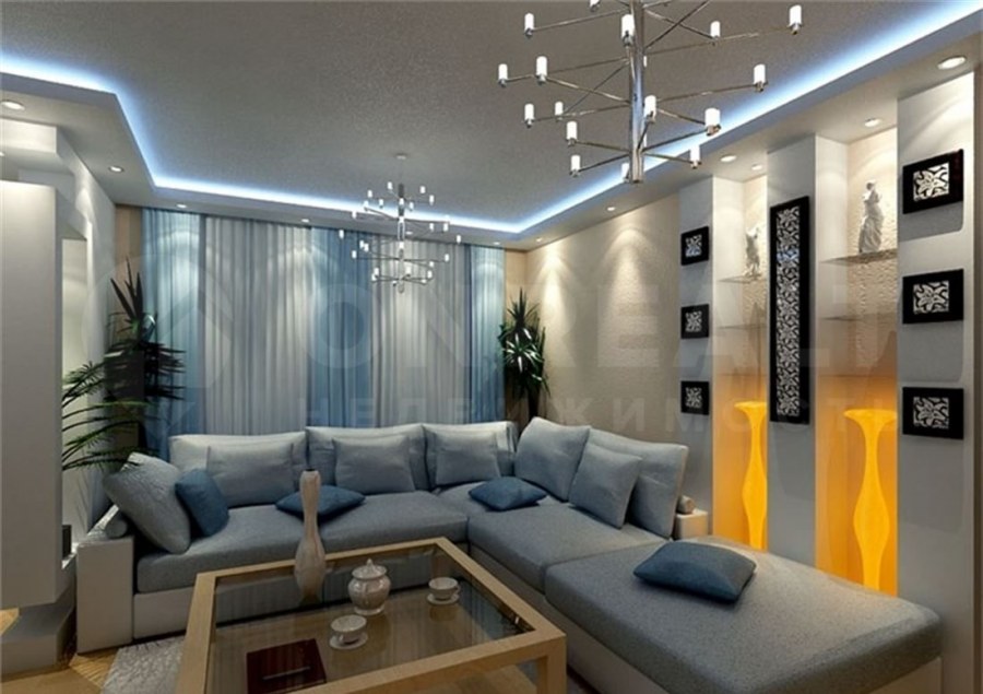 Евроремонт гостиная