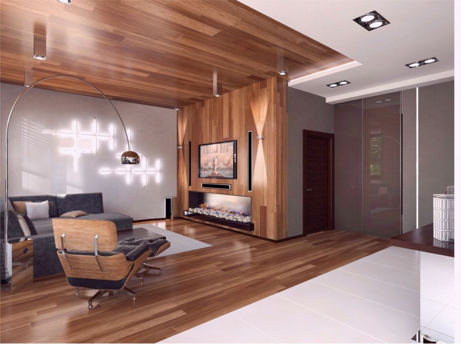 Эко стиль в интерьере загородного дома