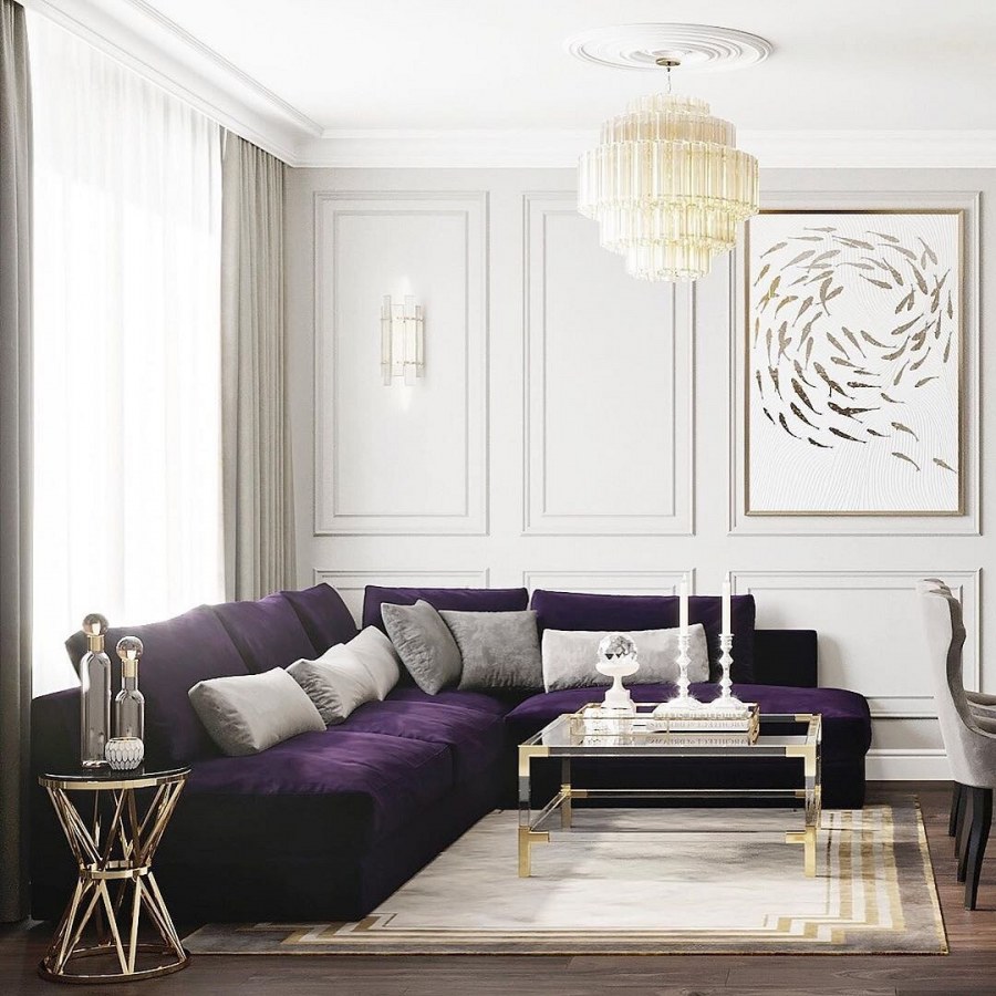 Картины для неоклассического интерьера