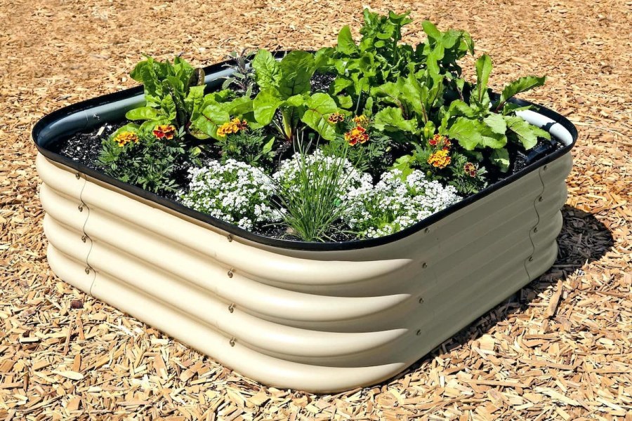 Грядки из металла