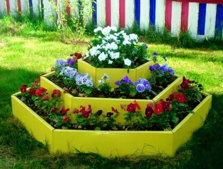 Ограждение садовый конструктор 3м 21см коричневый