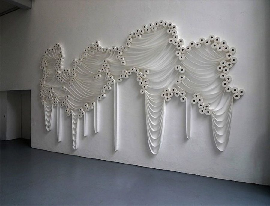 Объемные украшения на стену