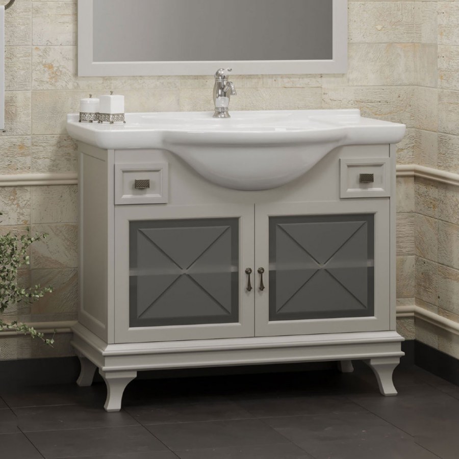 Комплект мебели Борджи 85 слоновая кость