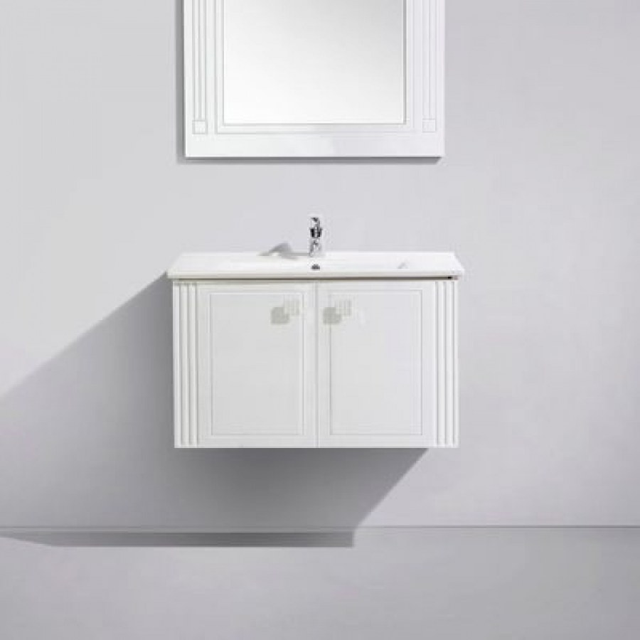 Тумба с раковиной BELBAGNO Atria 100 Bianco lucido