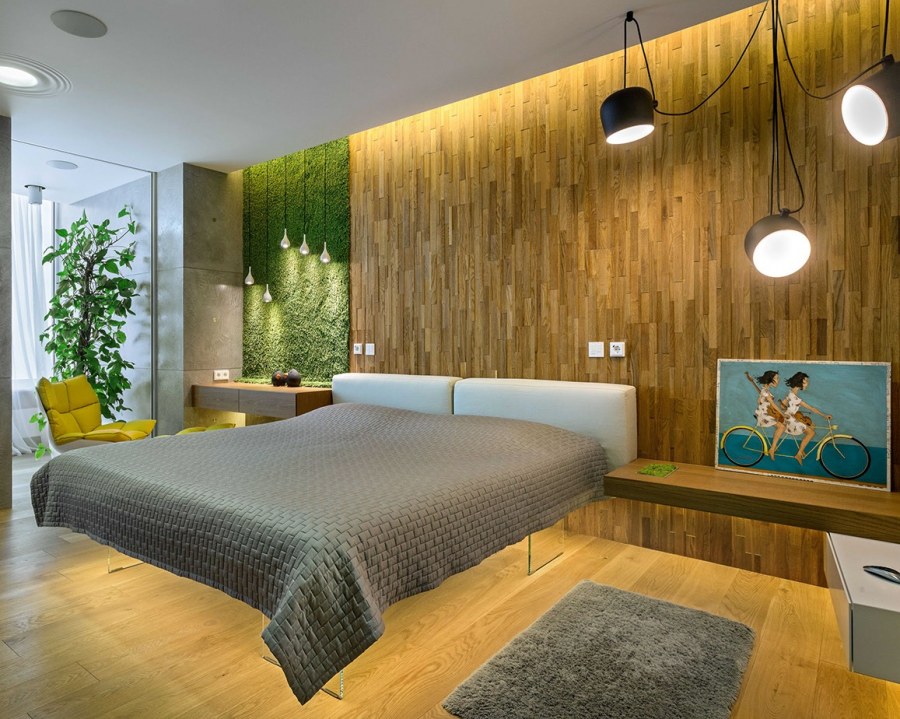 Спальня эколофт