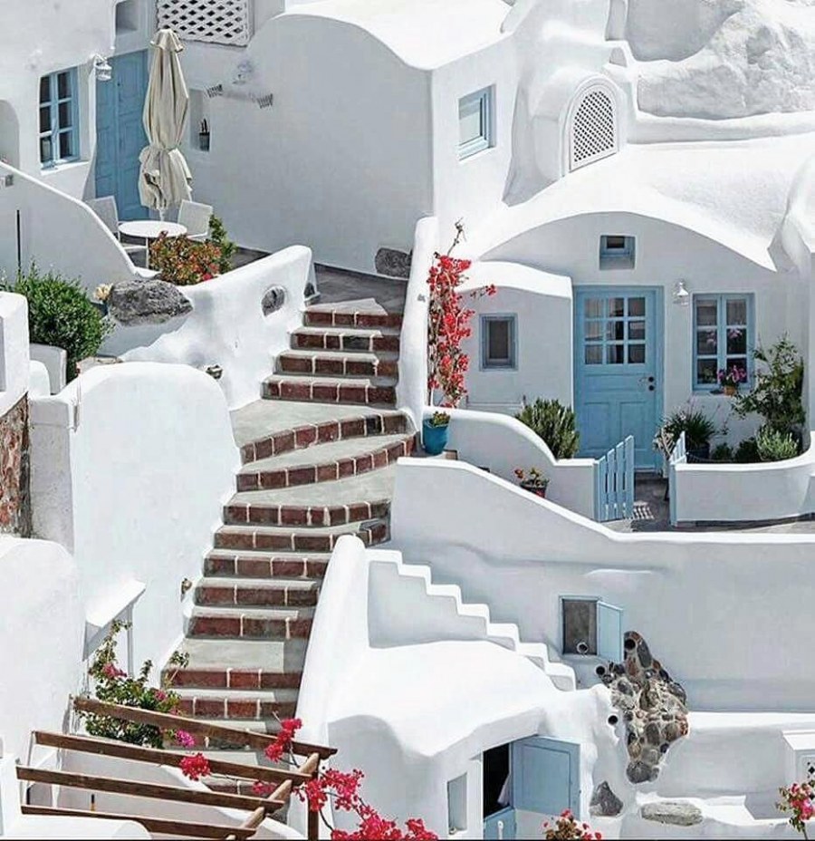 Афины Санторини дом