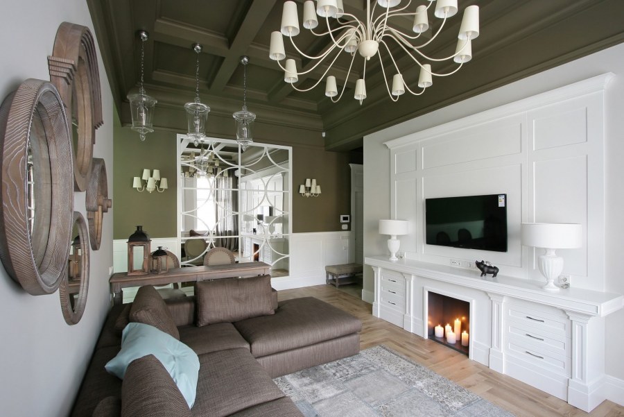 Сочетание классики и Модерна в интерьере