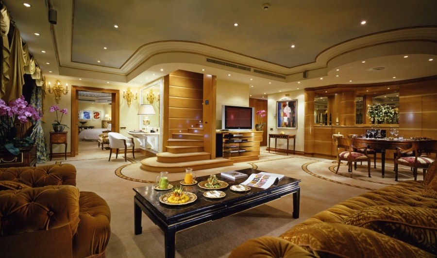 Шикарные гостиные комнаты