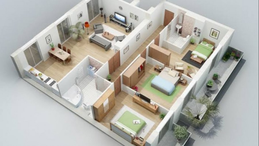 Планировка квартиры схема