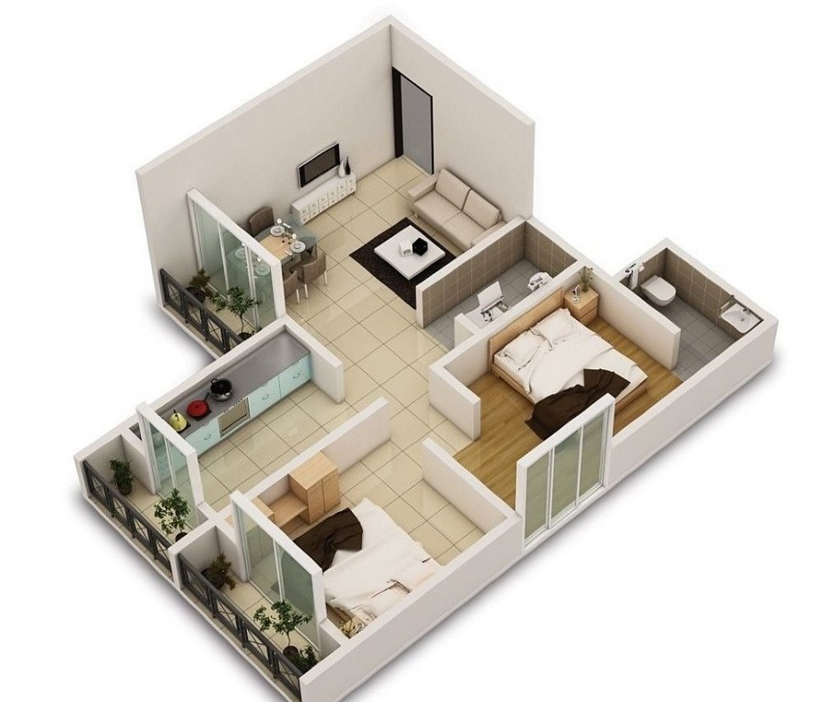 Планировка элитного многоквартирного дома