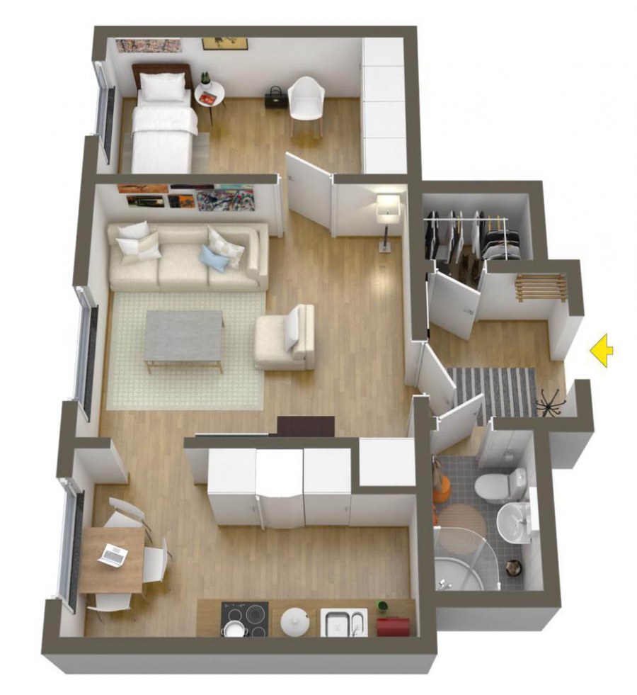 Современные планировки квартир