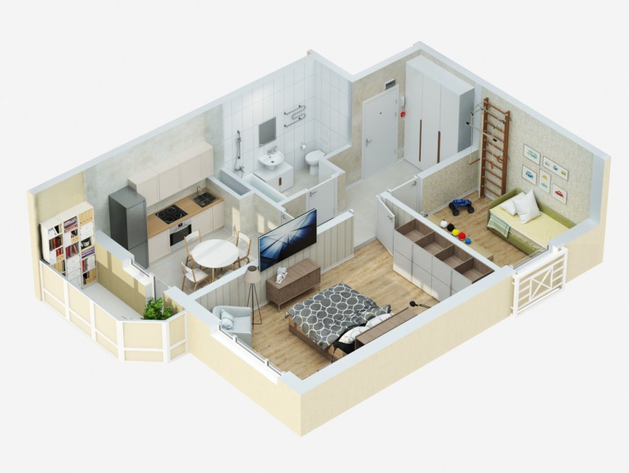 Дизайнерская планировка