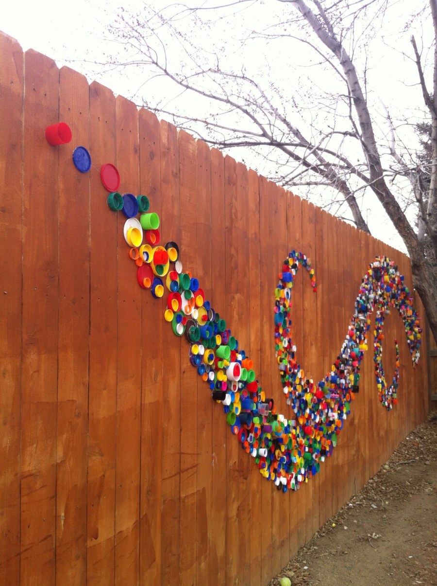 Украшение забора