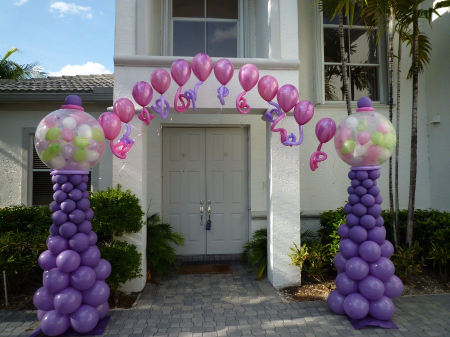 Арка из шаров