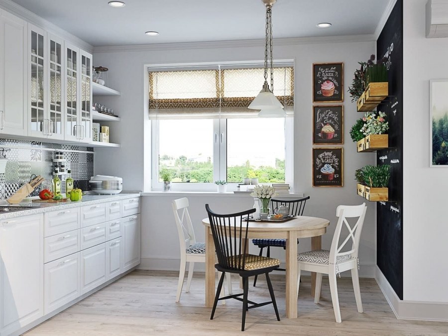Декор кухни в скандинавском стиле