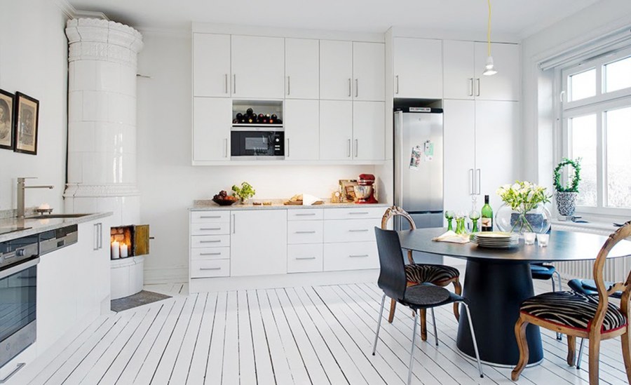 Кухня современная Скандинавия