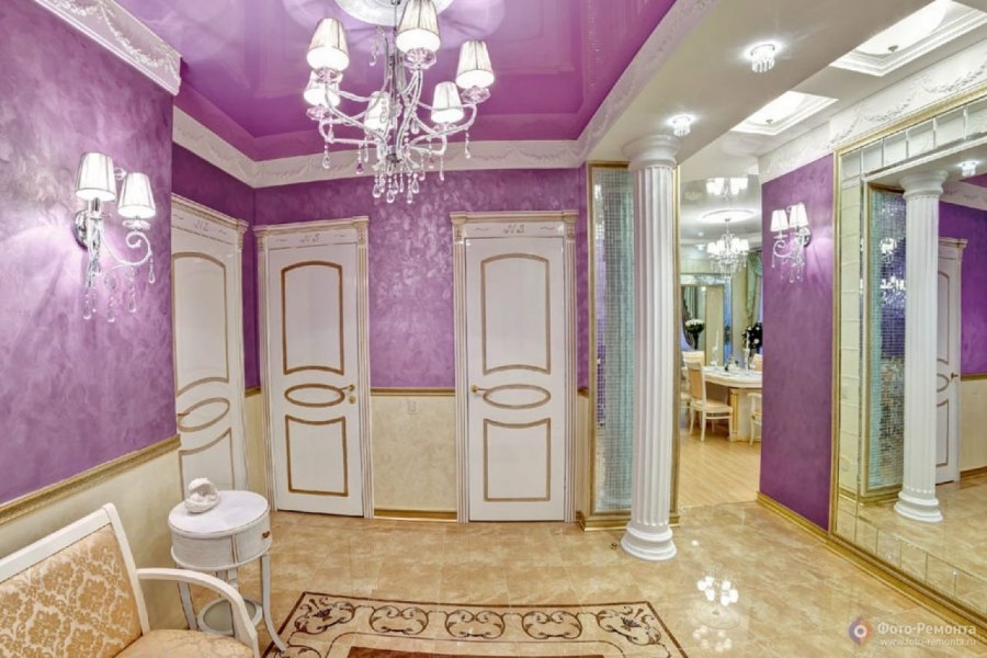 Сиреневая прихожая