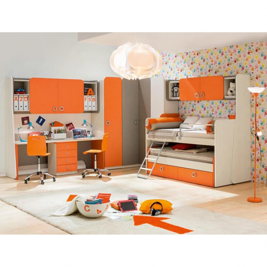 Цвет детской мебели фабрики Дедал