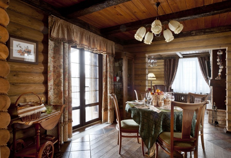 Летние веранды в деревенском стиле