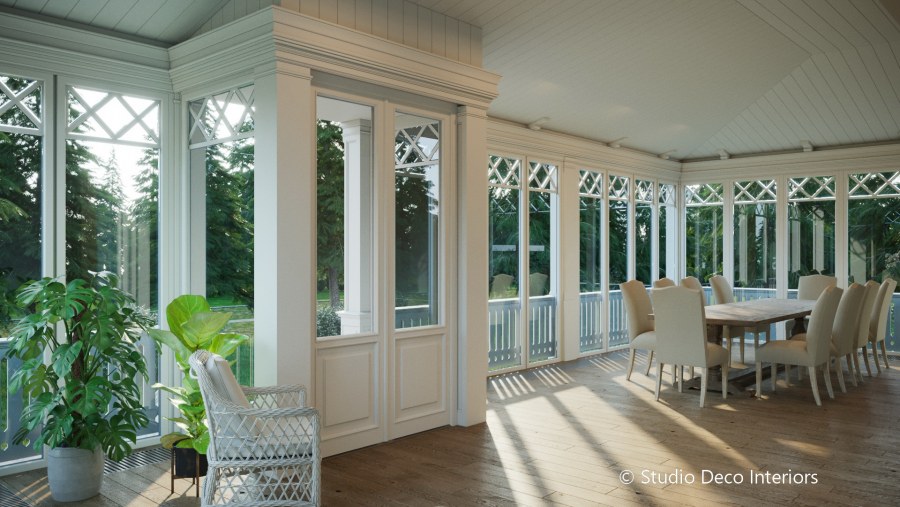 Усадьба Любимовка веранда