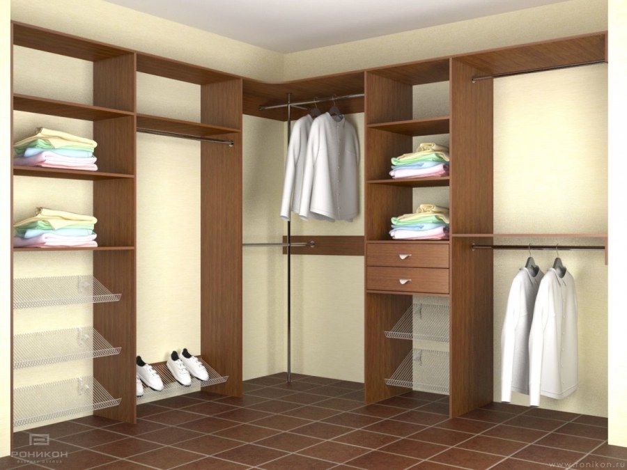 Гардеробная 160 на 160