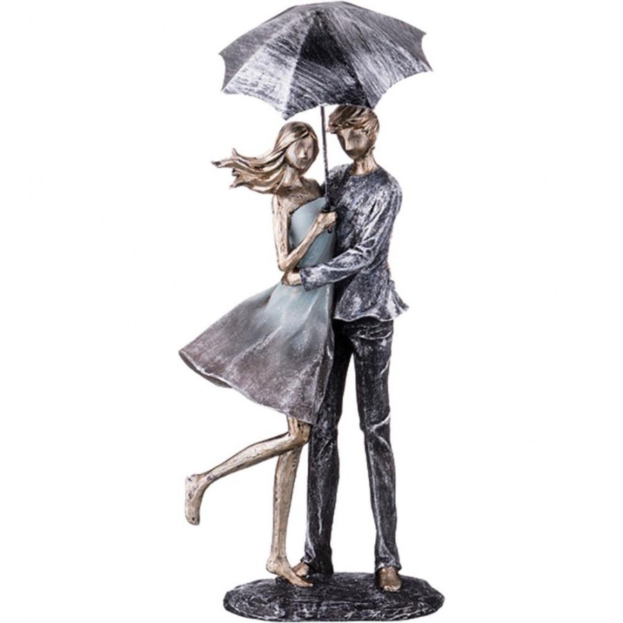 Фигурка "влюбленные" 162-359 (18,5*11,5*35,5см) "Фьюжн" полистоун ВД