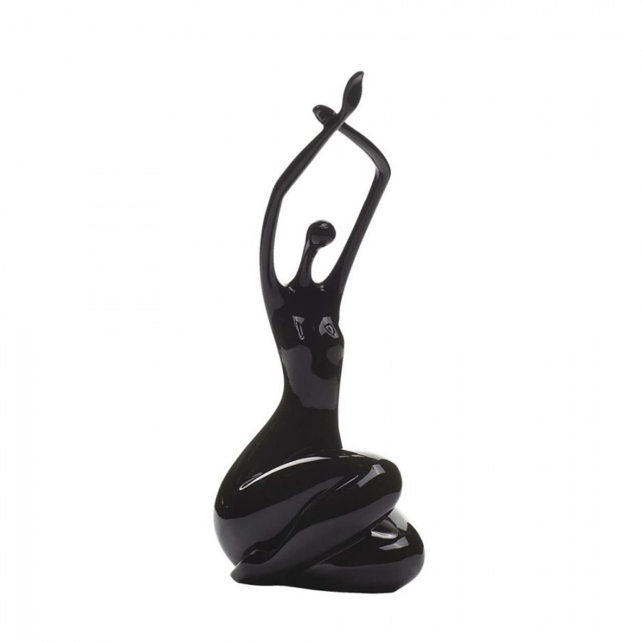 Статуэтка "женщина" (черная) c5037черная