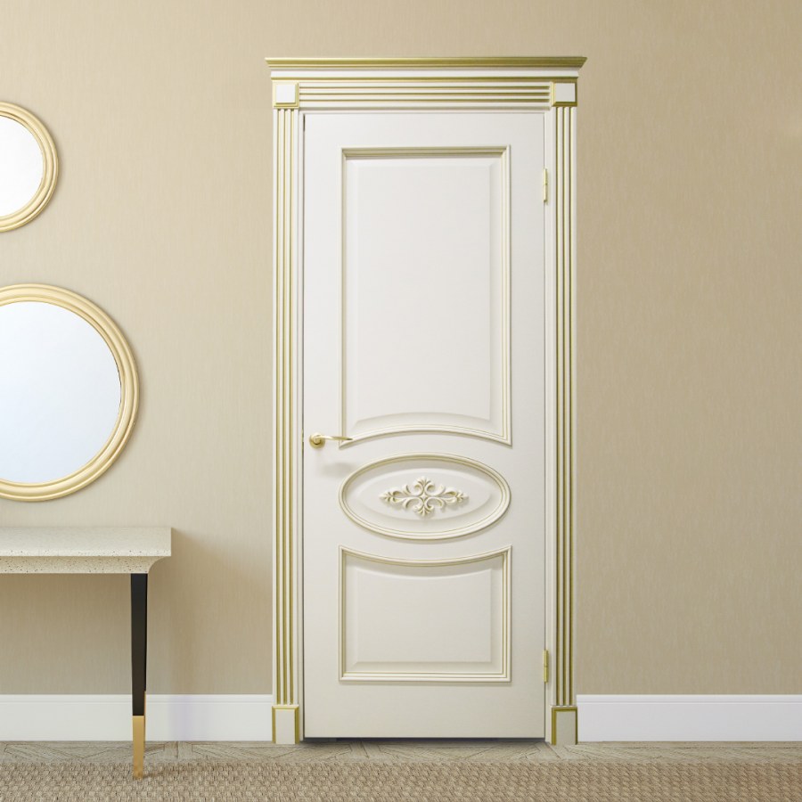 Двери межкомнатные Неоклассика слоновая кость