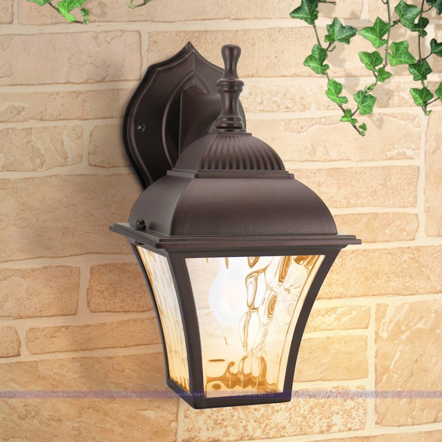 Уличный настенный cветильник Elektrostandard APUS D шоколад gl 1009d 4690389134135