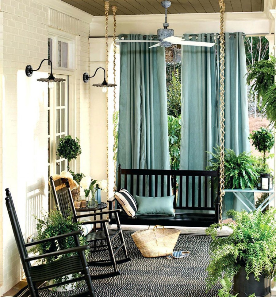 Шторы на веранду