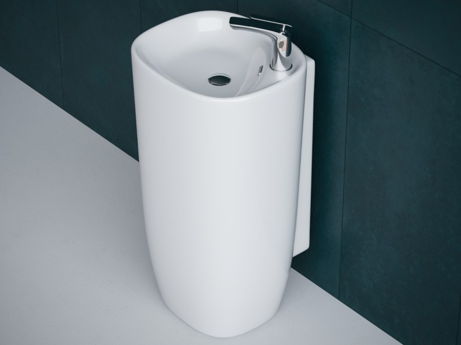 Раковина Laguraty 49 2180w белая