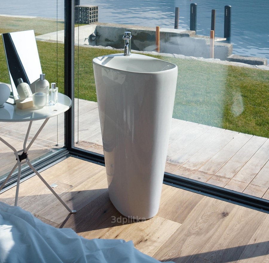 Раковина Laufen Palomba 8.1180.4.000.104.1 напольная