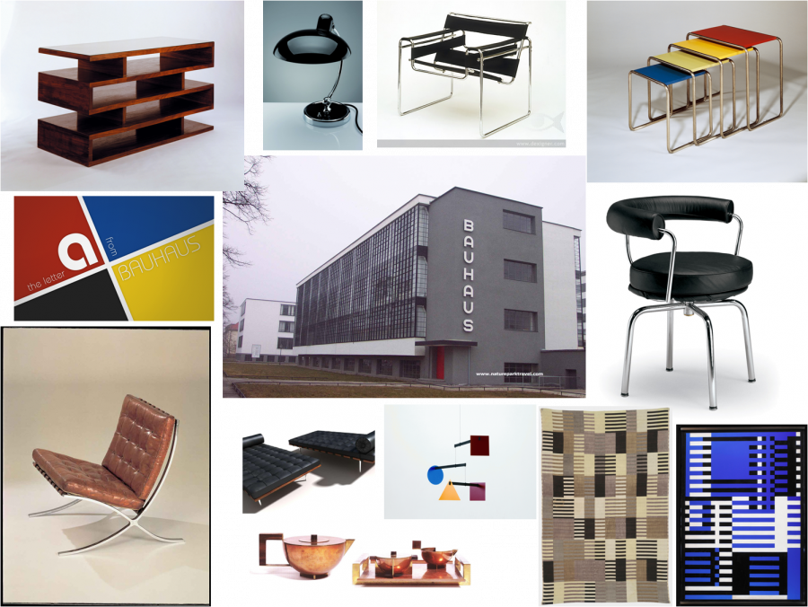 Moodboard Баухауз