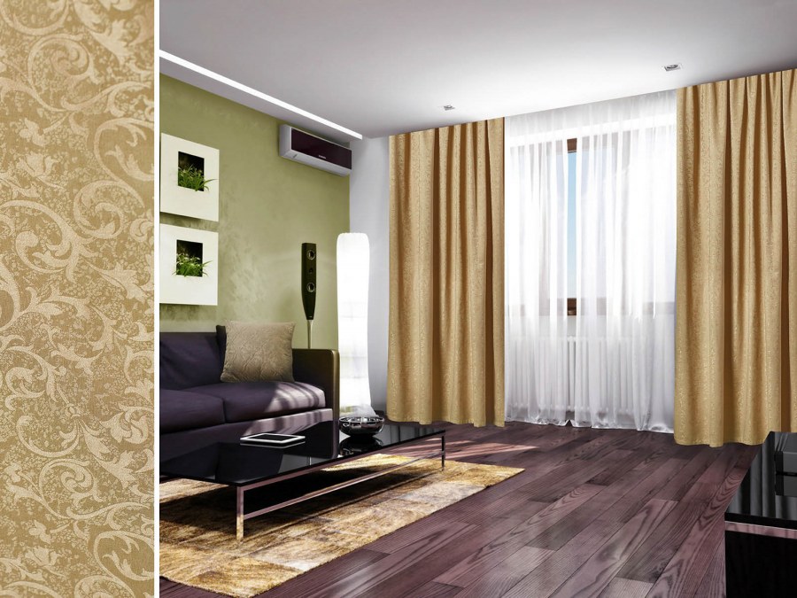 Штора Livia, размер 200х270 см